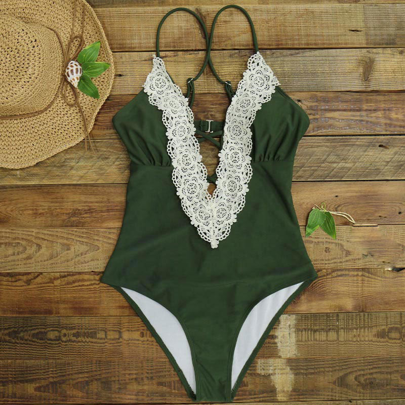 Costume Bikini Swimming Swimwear Swimsuit Women One Piece