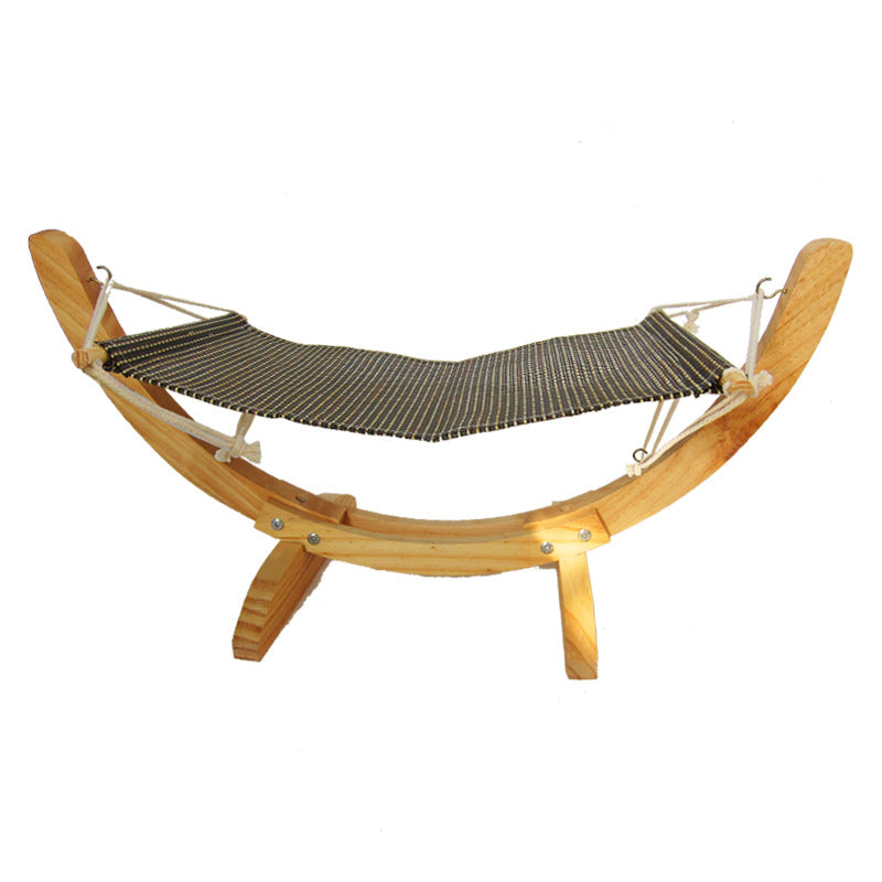 Cat Hammock Wooden Bed Pet Supplies