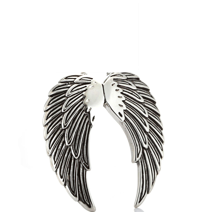 Angel Wing Feather Pendant