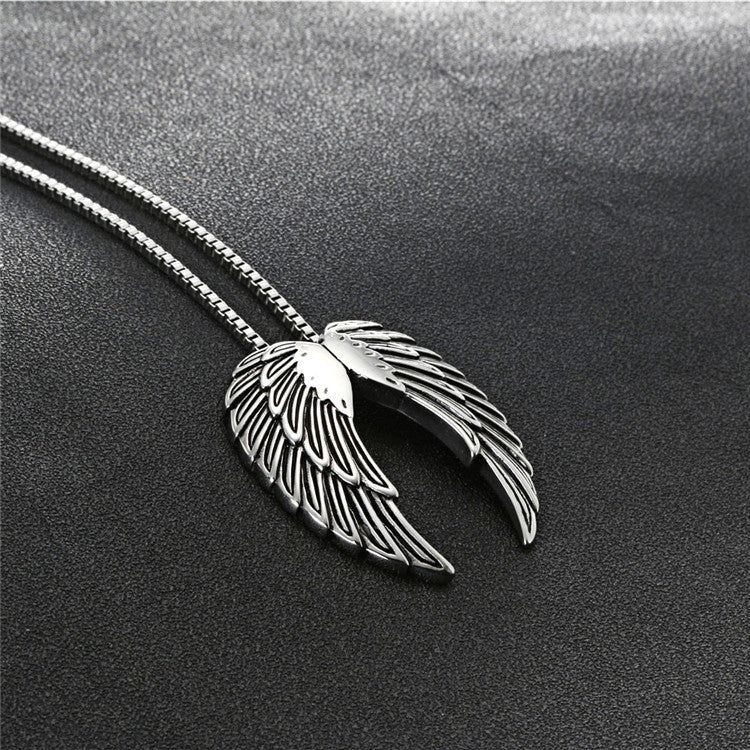 Angel Wing Feather Pendant