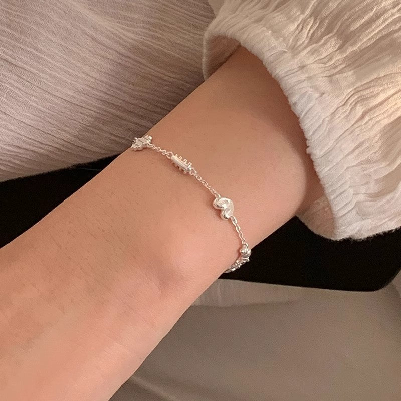 Women's Sweet Cute Bread Head Bracelet