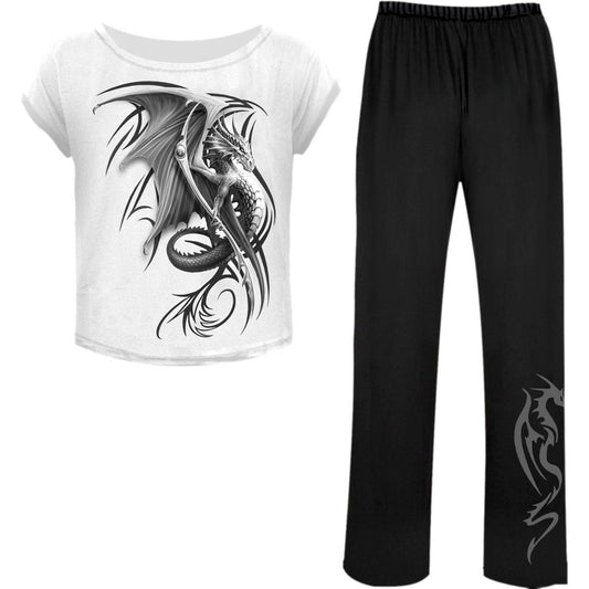 WYVERN - 4pc Gothic Pyjama Set