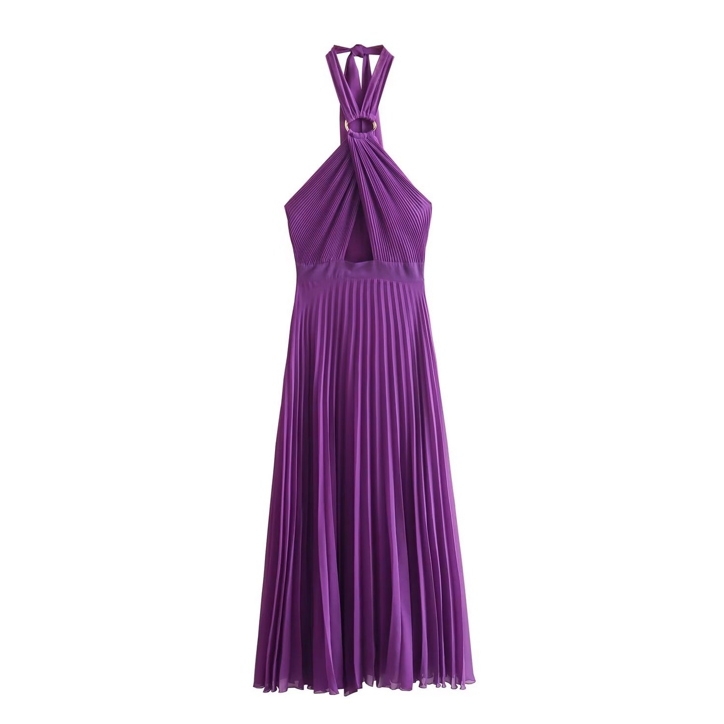 Summer Female Cross-halterneck Backless Dress