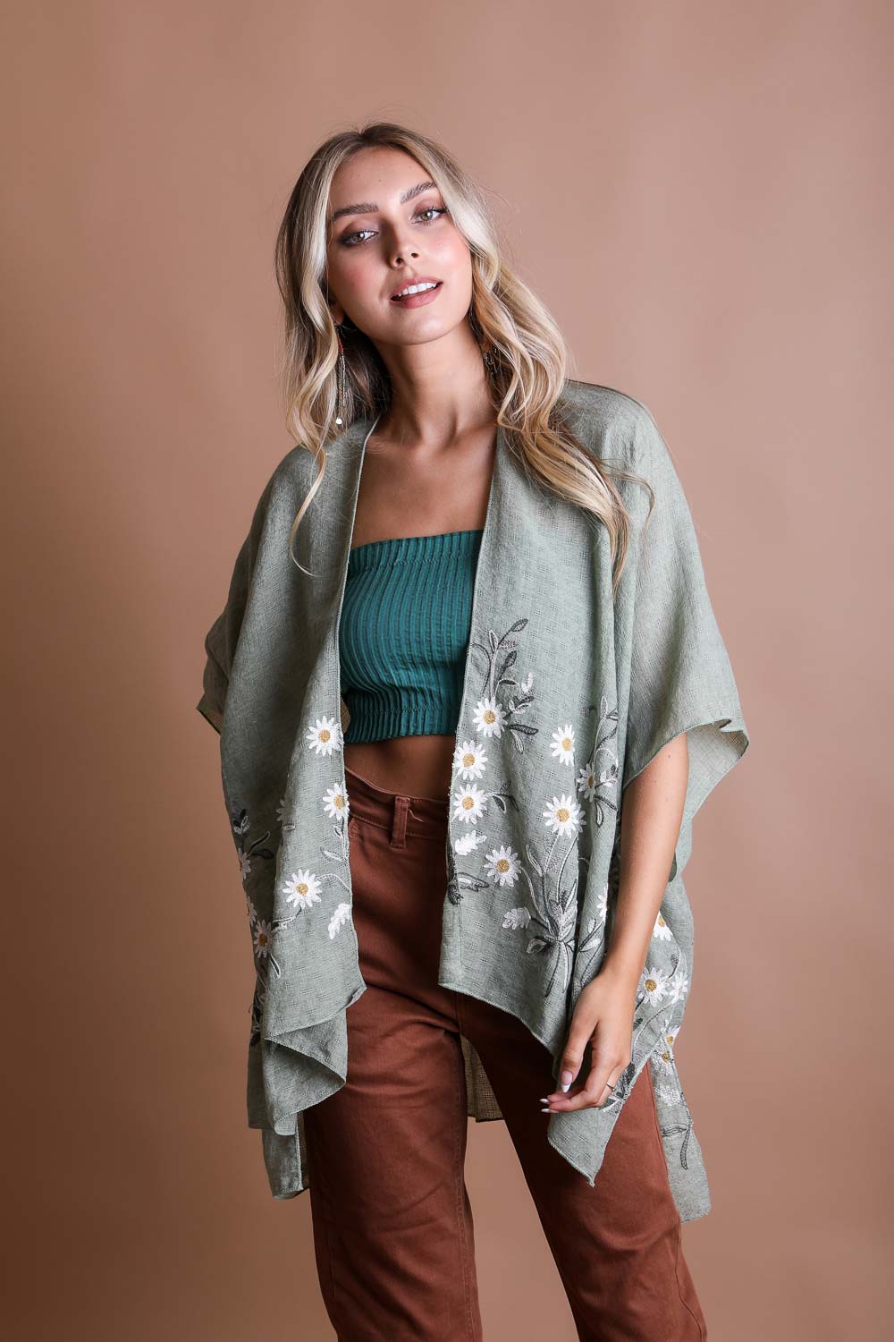 Spring Daisy Kimono